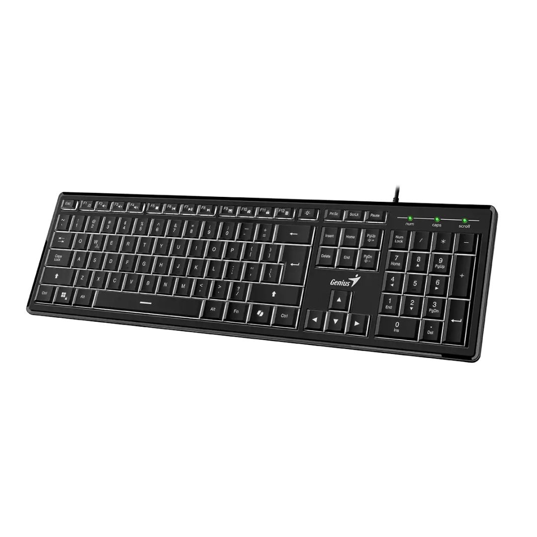 Genius SlimStar 820 Keyboard Black US
