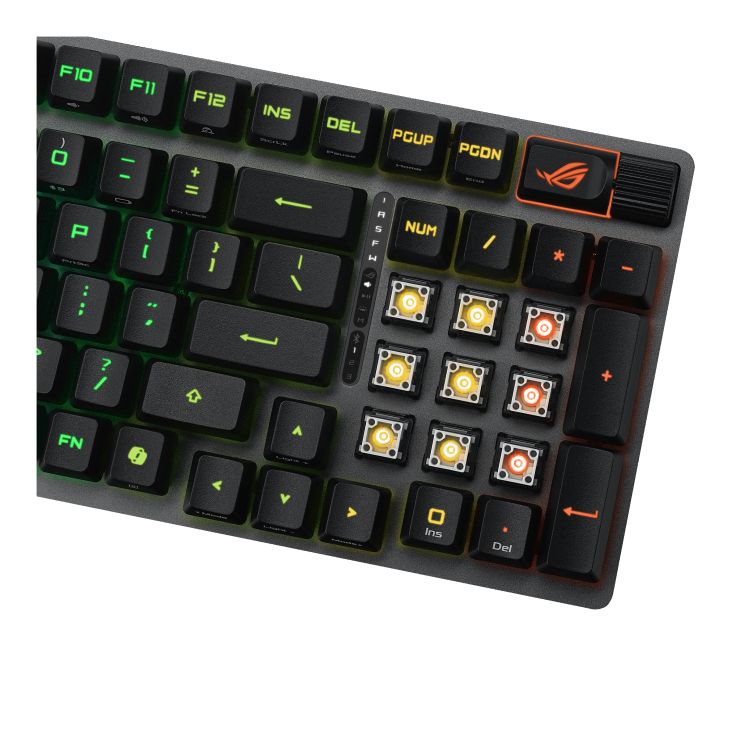 Asus ROG Strix Scope II 96 RX Gaming Wireless Keyboard Black UK