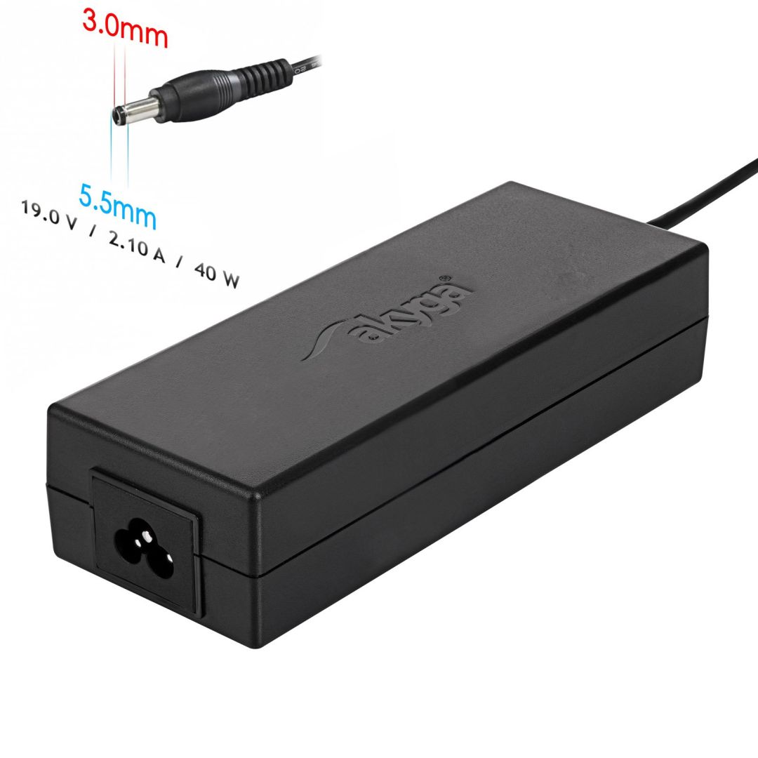 Akyga AK-ND-56 19V / 6,32A 120W 5,5x3mm Samsung hálózati notebook töltő