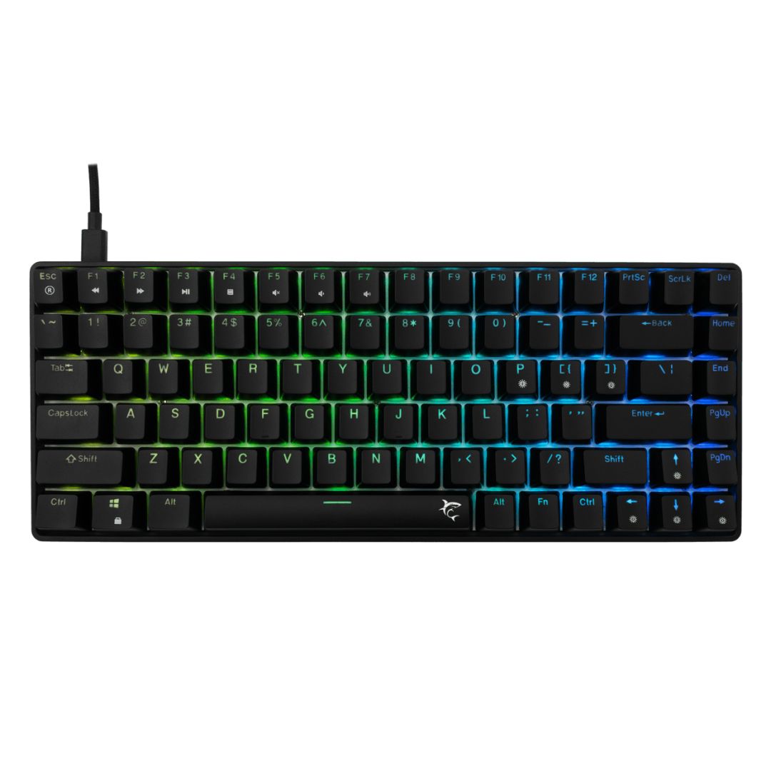 White Shark Hamachi RGB Gaming keyboard Black US