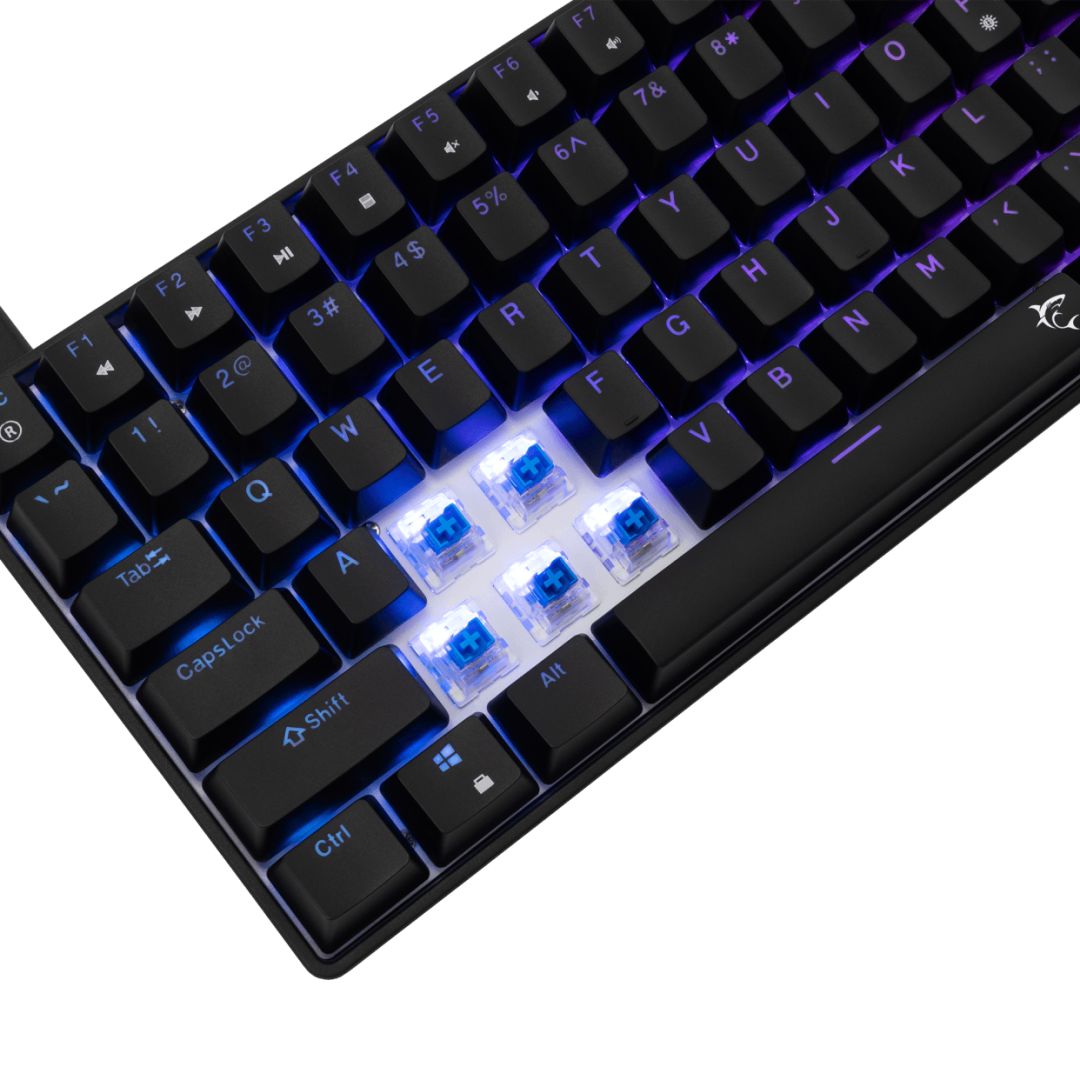 White Shark Hamachi RGB Gaming keyboard Black US