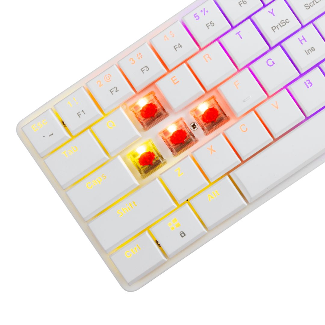 White Shark Nagamaki RGB Gaming keyboard Black US