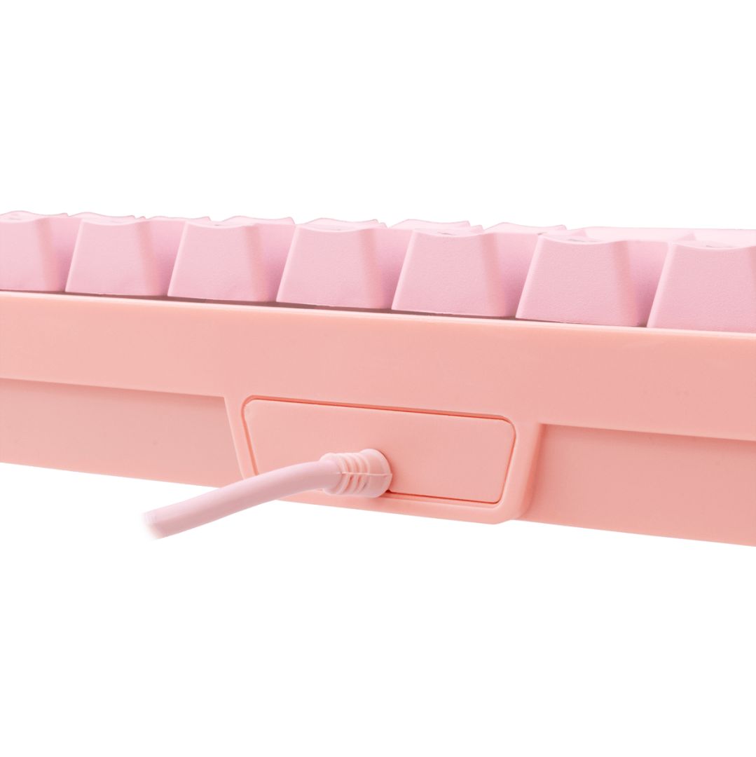 White Shark Ronin RGB Gaming keyboard Pink US