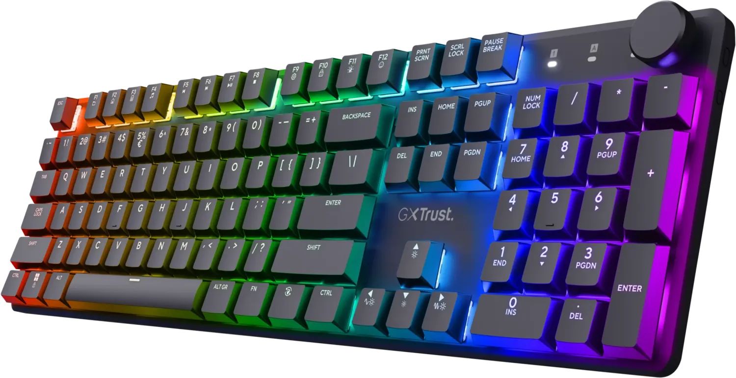 Trust Torix Wireless Mechanical Gaming Keyboard Black US