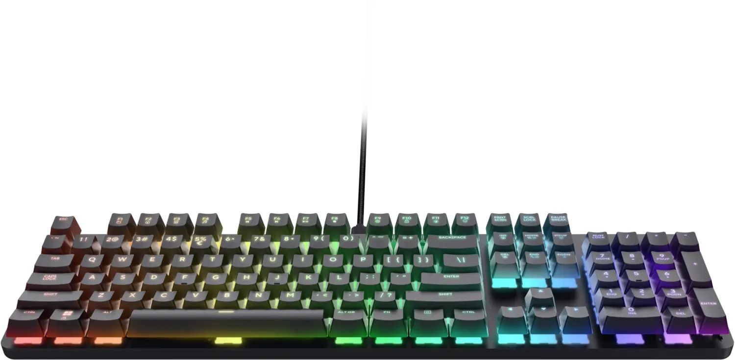 Trust GXT 871 Zora Mechanical Gaming Keyboard Black US