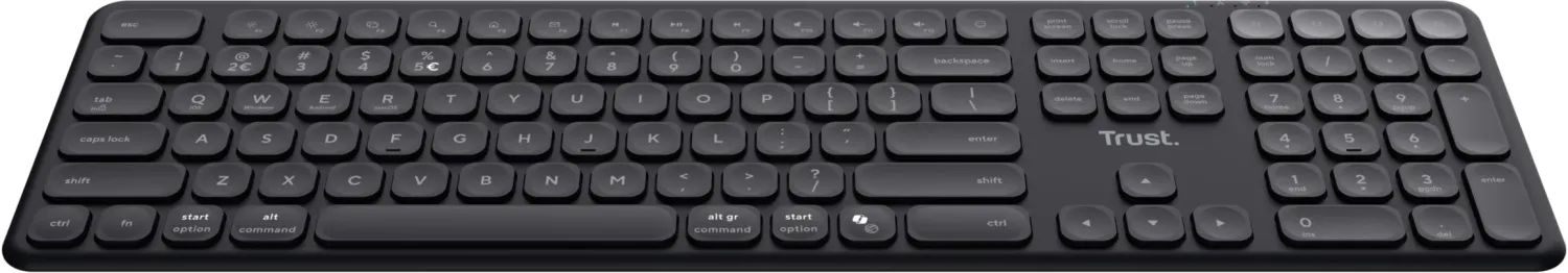 Trust Vaiya Wireless Keyboard Black US