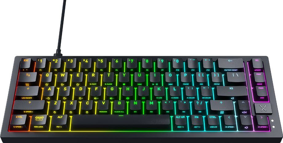 Cherry XTRFY K5V2 Compact Mechanical Gaming RGB Keyboard Black US