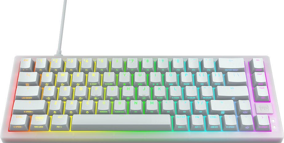 Cherry XTRFY K5V2 Compact Mechanical Gaming RGB Keyboard White US
