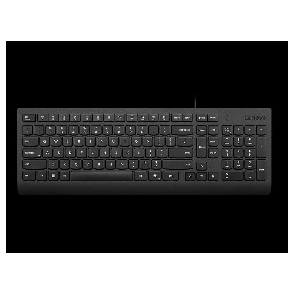 Lenovo Essential Wired Keyboard Black HU