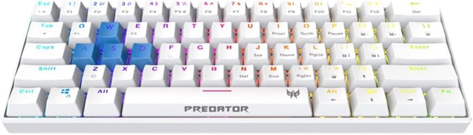 Acer Predator Aethon 330 RGB Gaming Keyboard White US