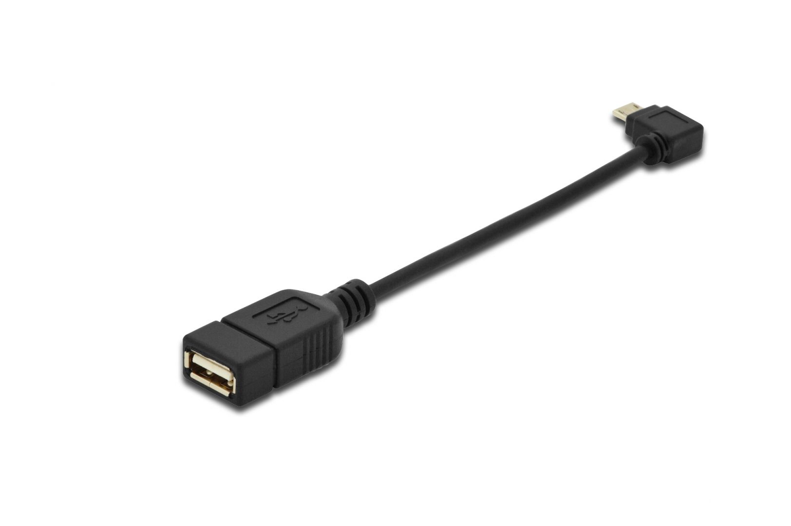 Assmann USB 2.0 adpter cable, OTG, type micro B - A
