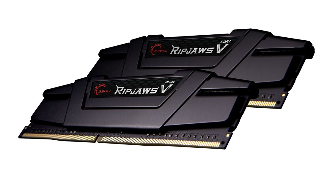 G.SKILL 32GB DDR4 3600Mhz Kit(2x16GB) Ripjaws V Black 
