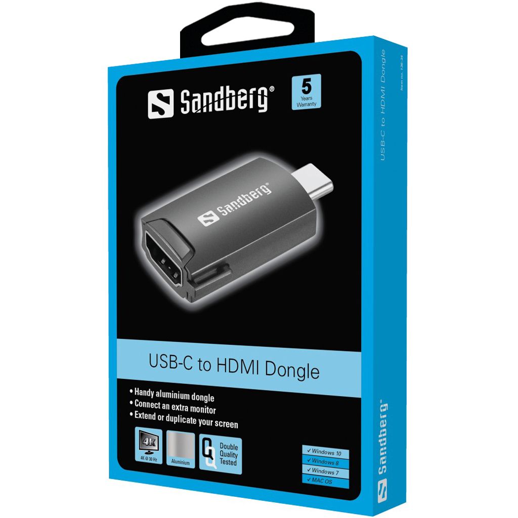 Sandberg USB-C to HDMI Dongle
