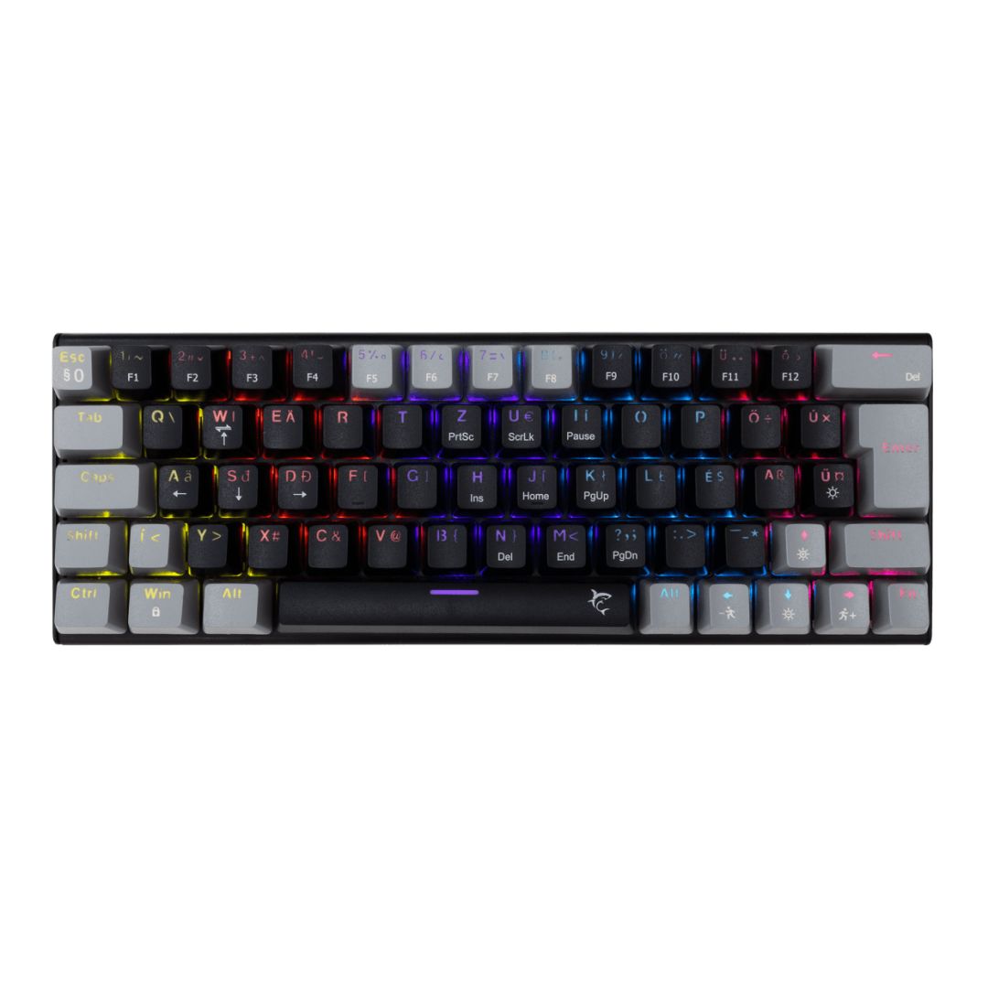 White Shark Wakizashi 2 Red Switches Gaming Keyboard Black/Grey HU