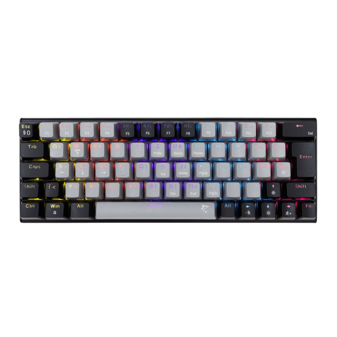 White Shark Wakizashi 2 Red Switches Gaming Keyboard Black/Grey HU