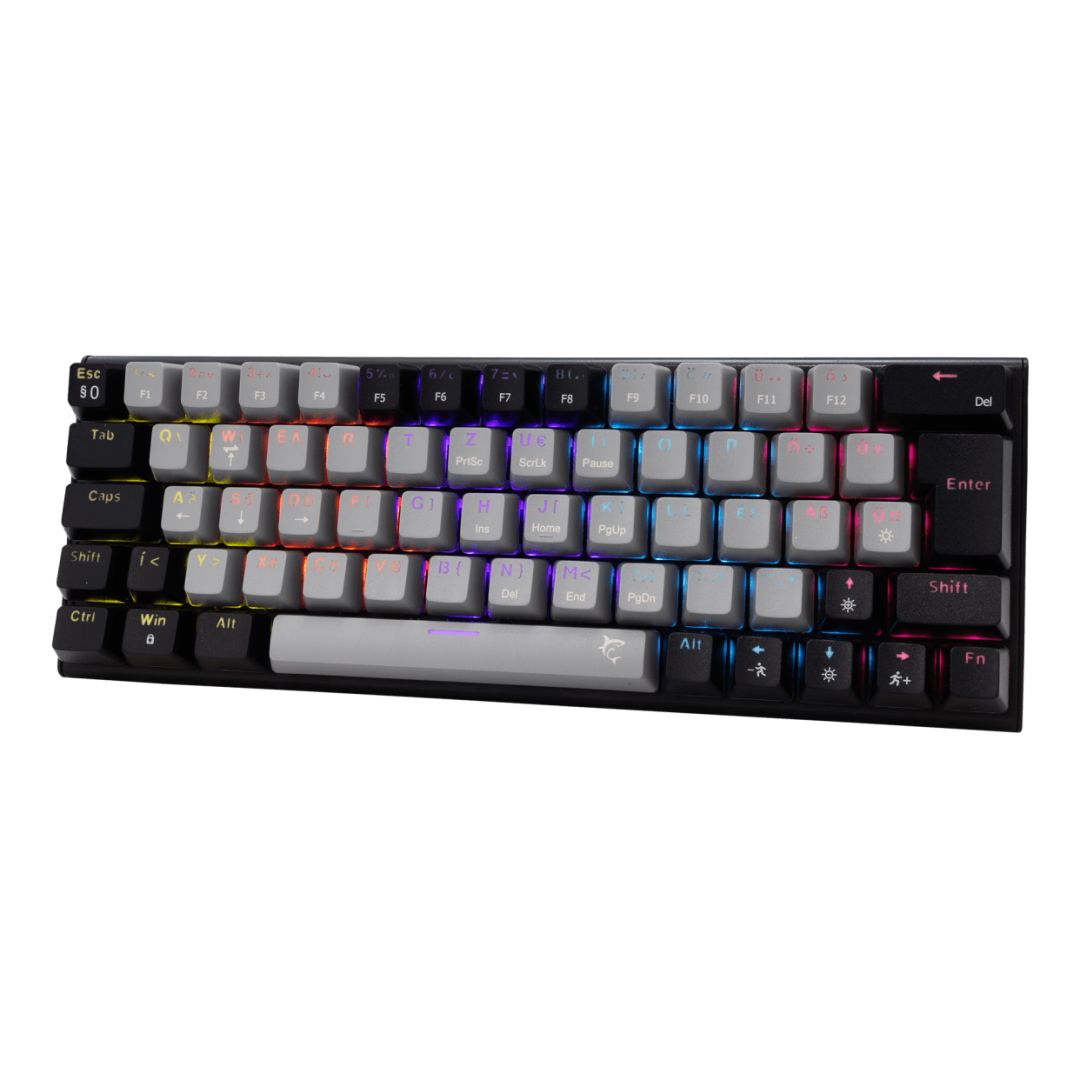 White Shark Wakizashi 2 Red Switches Gaming Keyboard Black/Grey HU