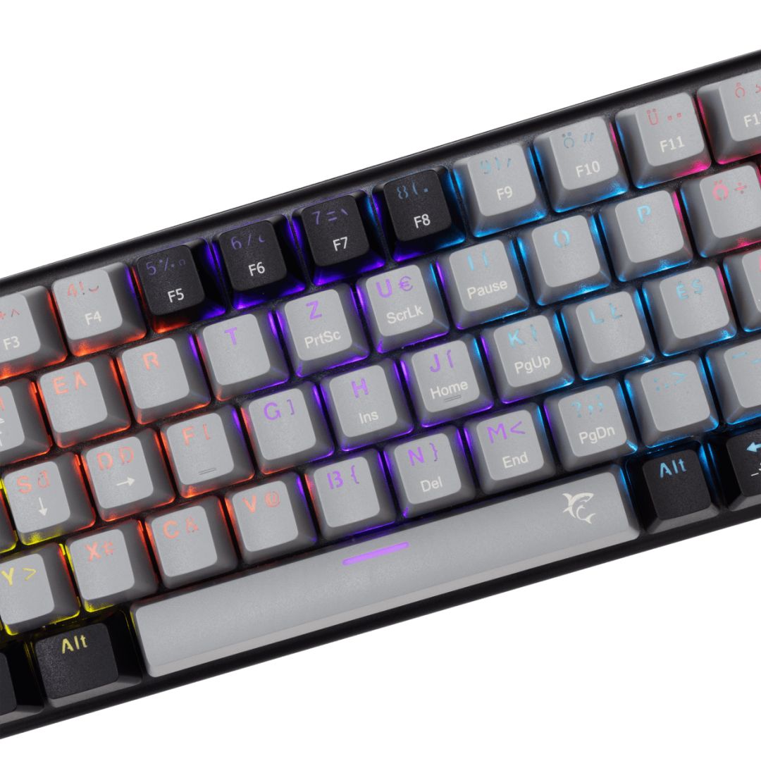White Shark Wakizashi 2 Red Switches Gaming Keyboard Black/Grey HU