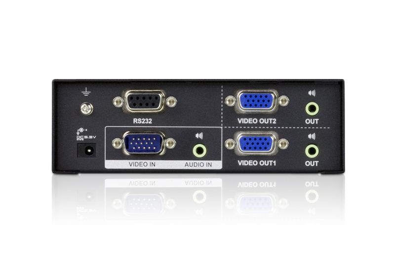ATEN VS0102 2-Port VGA/Audio Splitter (450MHz)