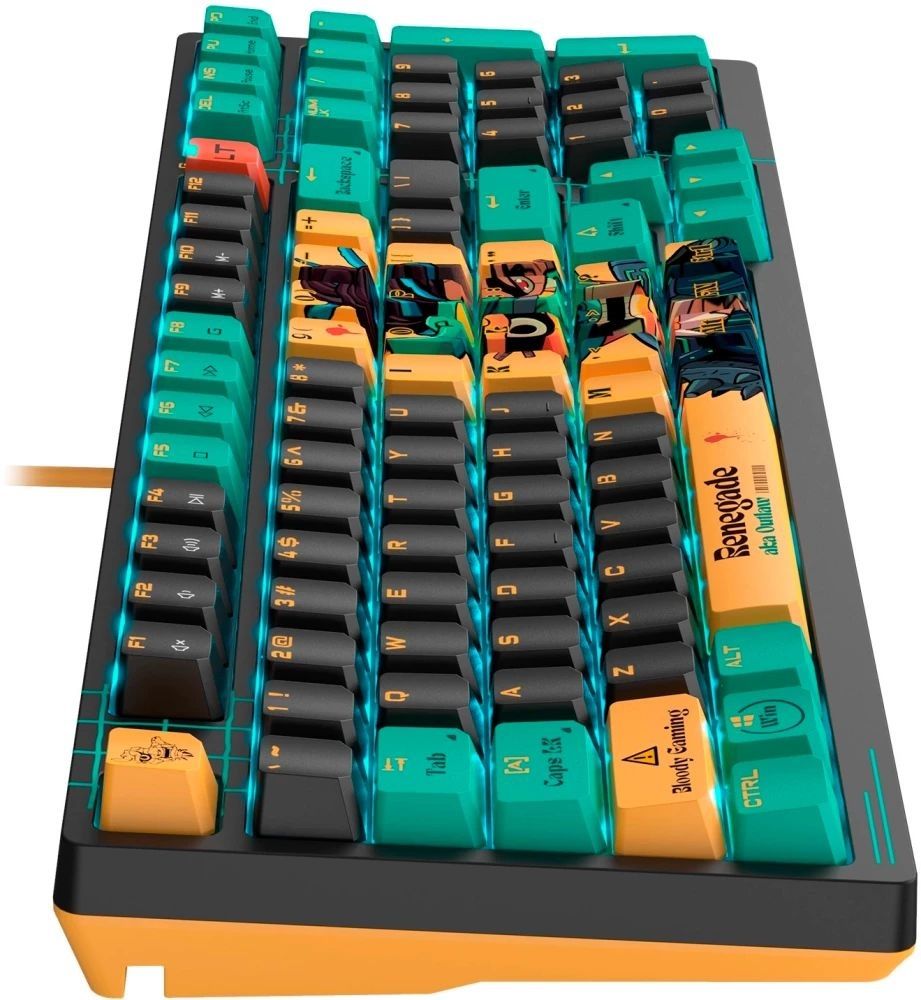 A4-Tech Bloody AT98 RGB Renegade Gaming Keyboard Black US