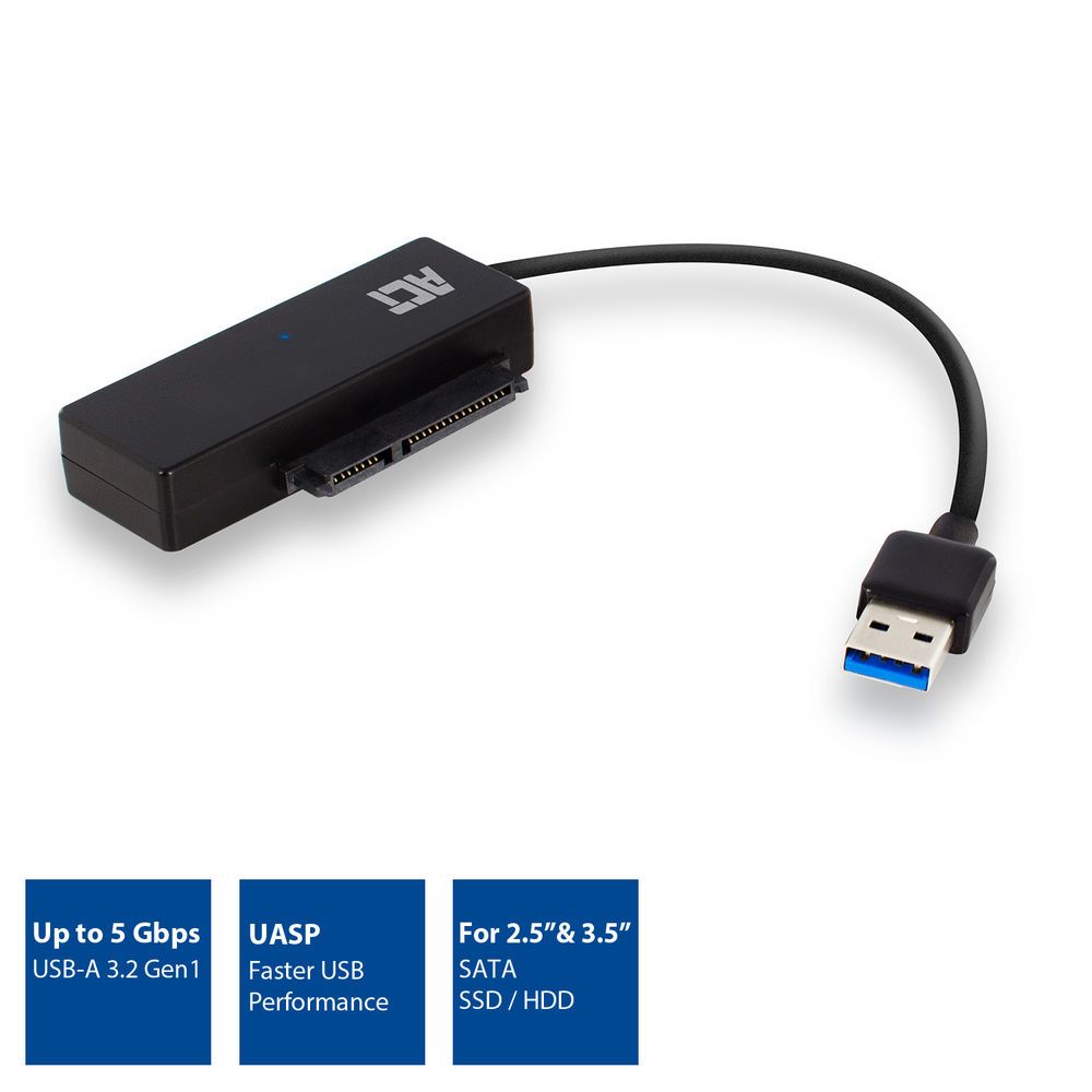ACT AC1515 USB3.2 Hard Drive Adapter 2,5