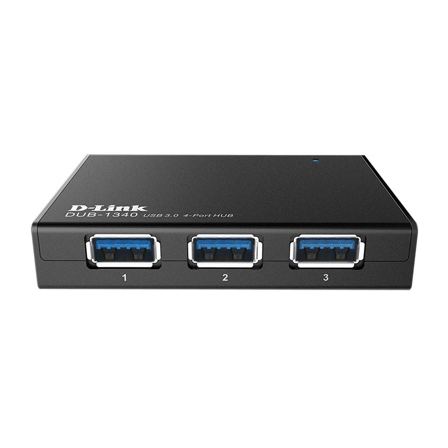 D-Link DUB-1340 4-Port SuperSpeed USB 3.0 Charger Hub