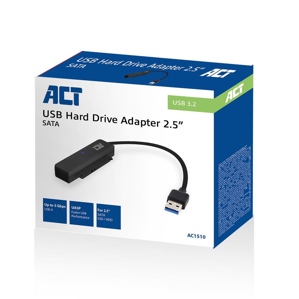 ACT AC1510 USB adapter cable to 2,5