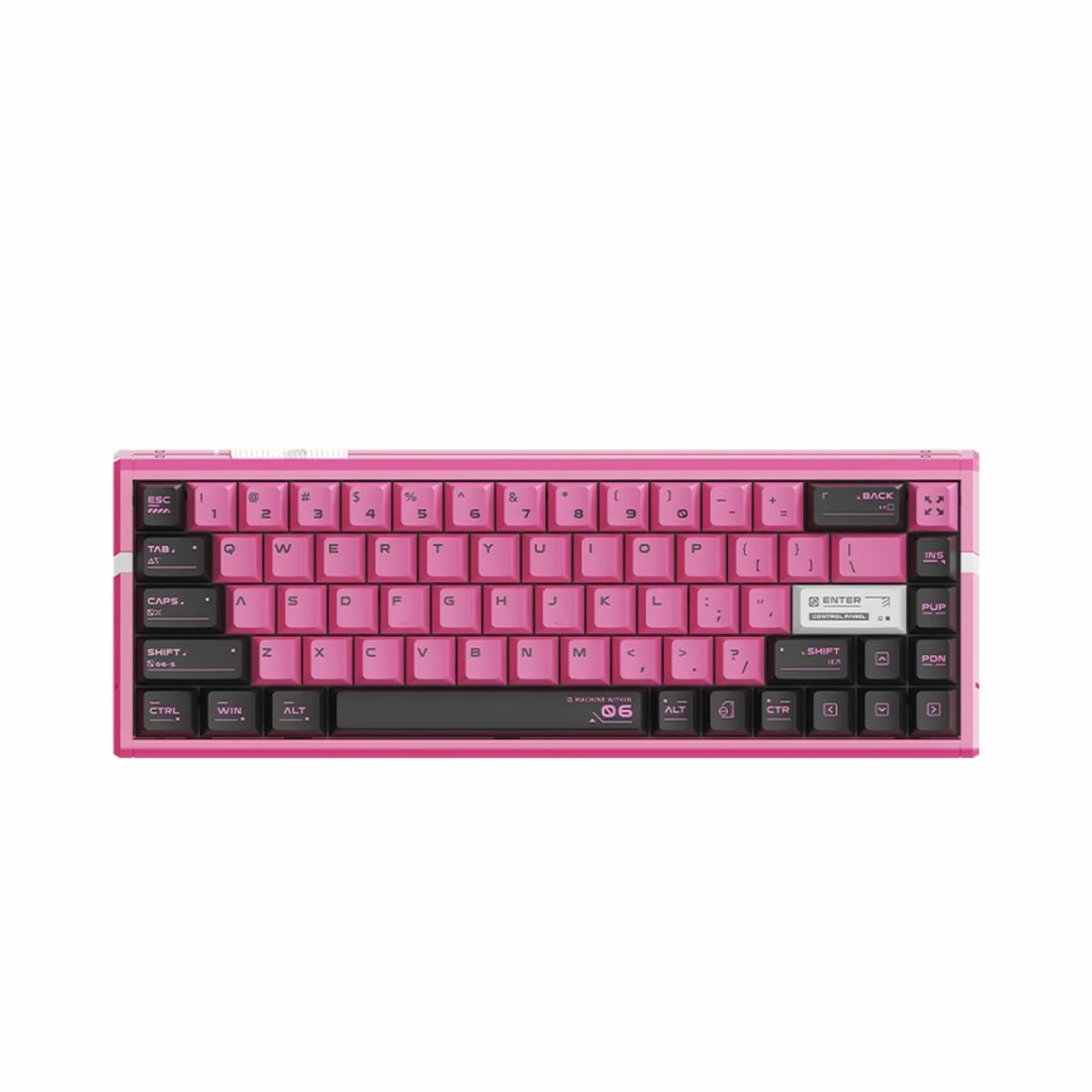 ATK RS6 Ultra Sakura Warrior TTC RGB Magneto Mechanical Gaming Wireless Bluetooth Keyboard Pink/Black US