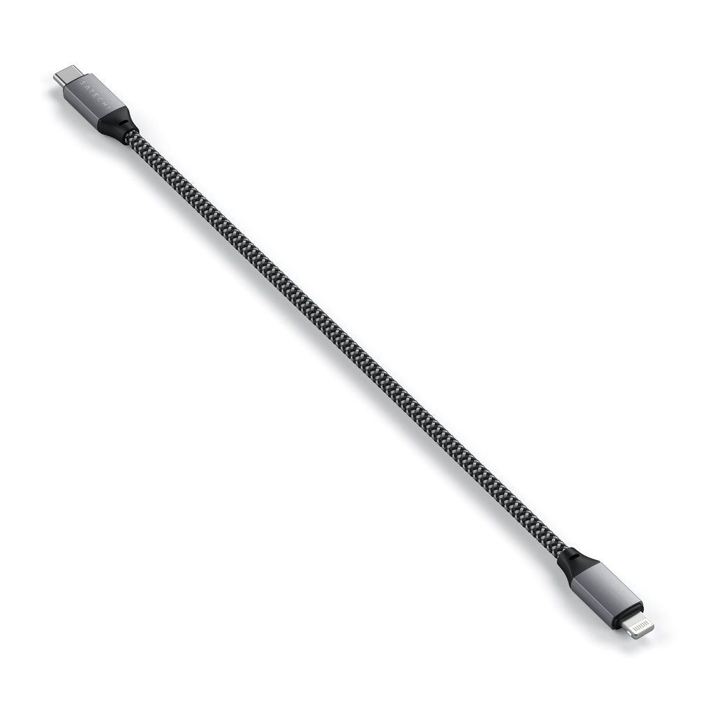 Satechi USB-C to Lightning Cable 0,25m Space Grey