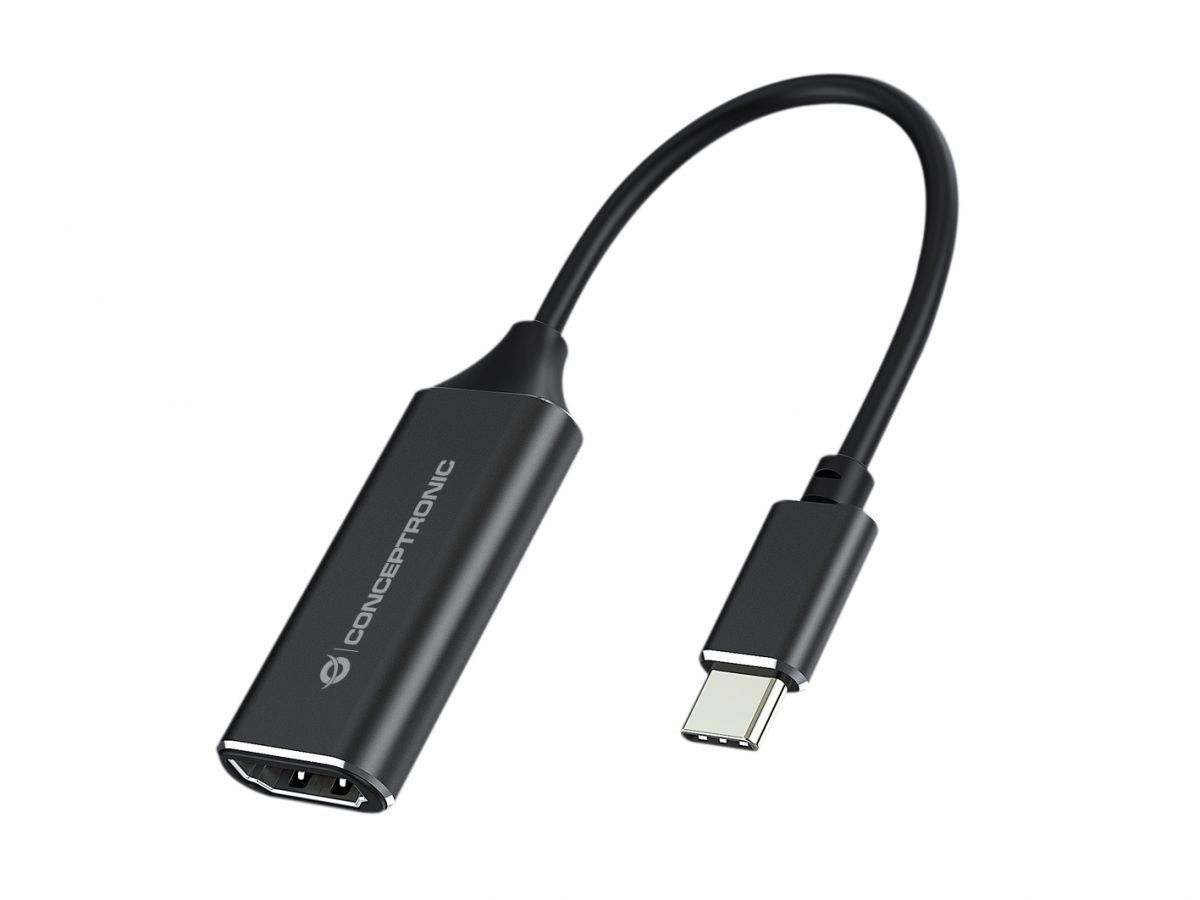 Conceptronic  ABBY03B USB-C to HDMI Adapter Black