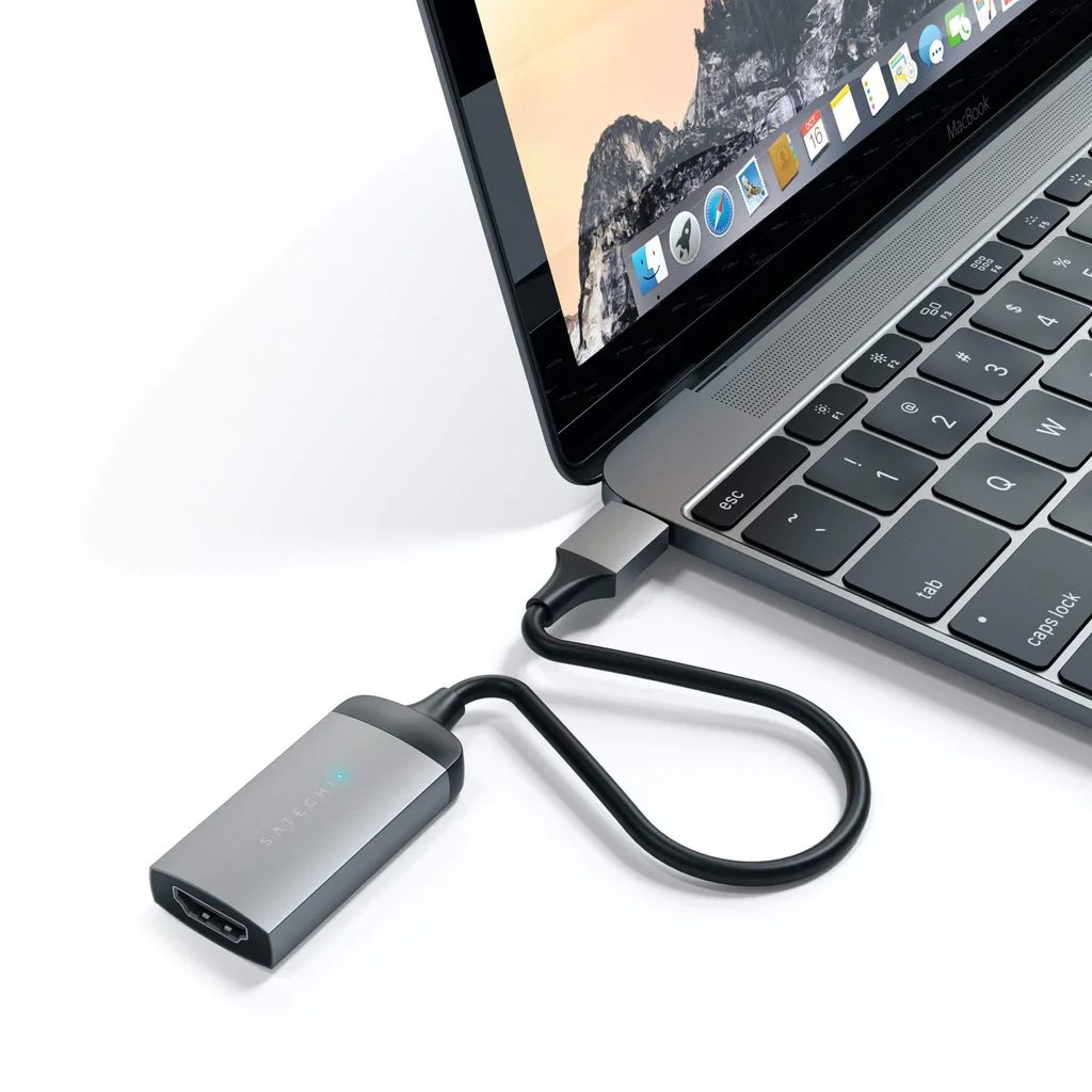 Satechi Type-C to 4K HDMI Adapter Space Grey
