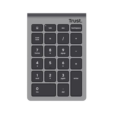 Trust Xalas Wireless Numpad Grey