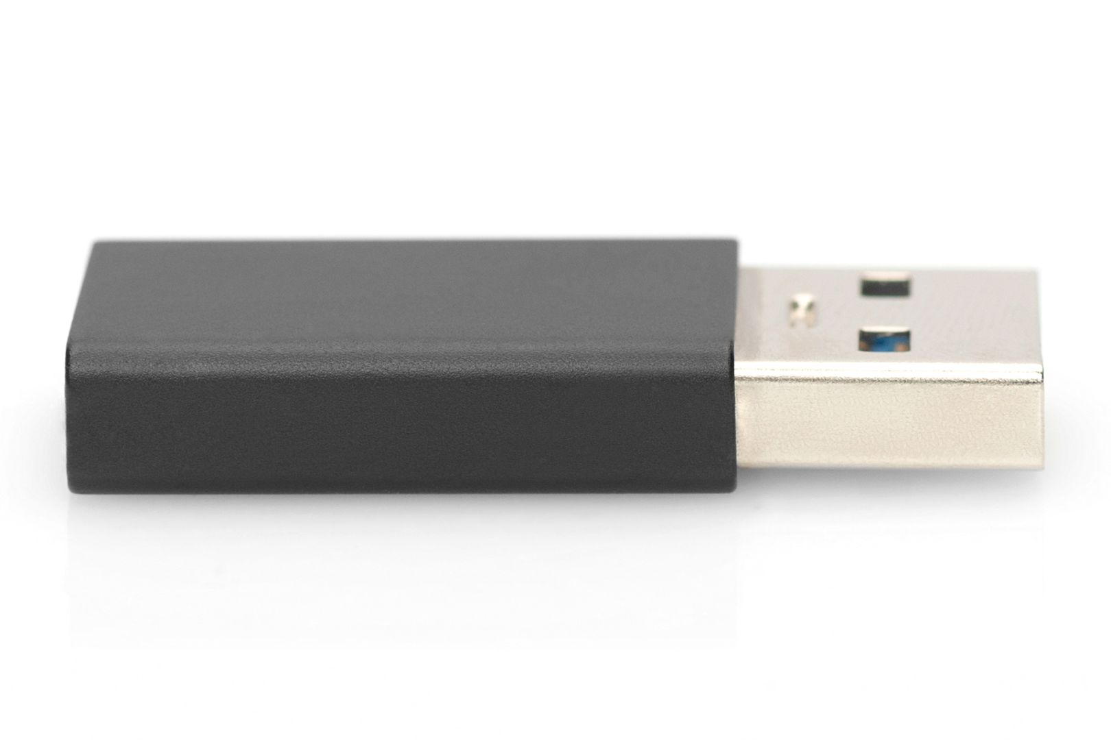 Digitus USB Type-C male/famale adapter Black