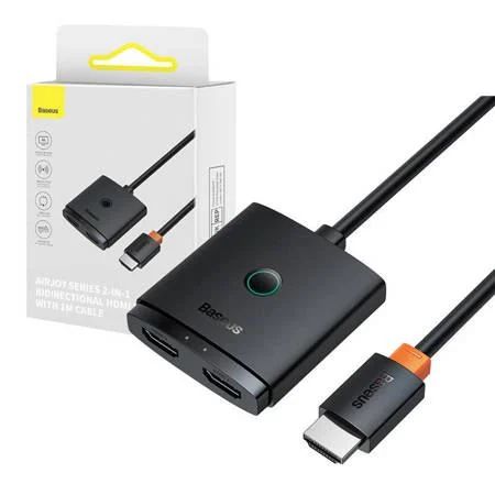 Baseus HDMI Switch 1m Black