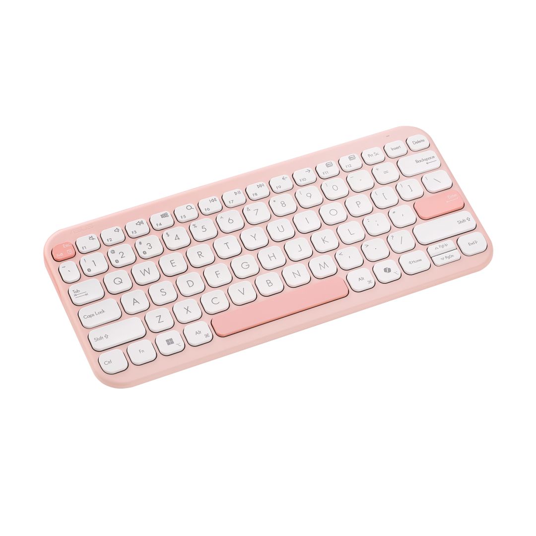 Asus Marshmallow Keyboard KW100 Wireless Keyboard Rose Clay HU