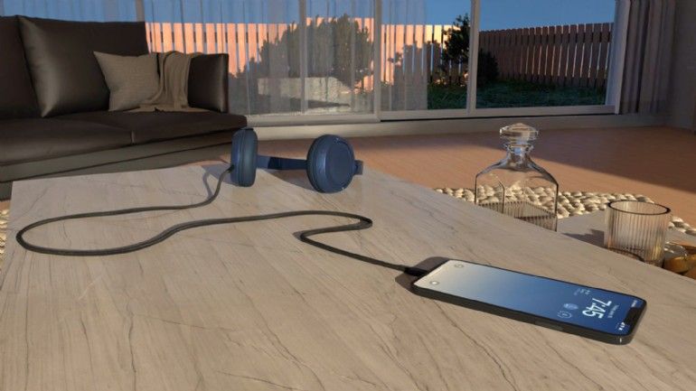 Gembird CCA-CM3.5M-1.5M USB type-C to stereo 3.5 mm AUX cable 1,5m Black