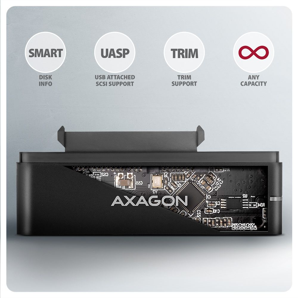 AXAGON ADSA-FPX USB-C 10Gbps Fast Port X adapter for 2,5