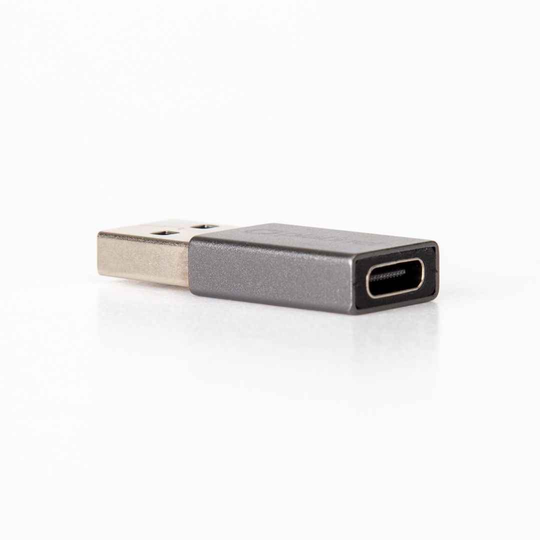 Platinet USB-A to USB-C Gen 1 Media Adapter Grey