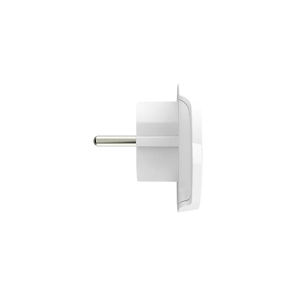 SKROSS Európába utazóknak földelt Adapter White