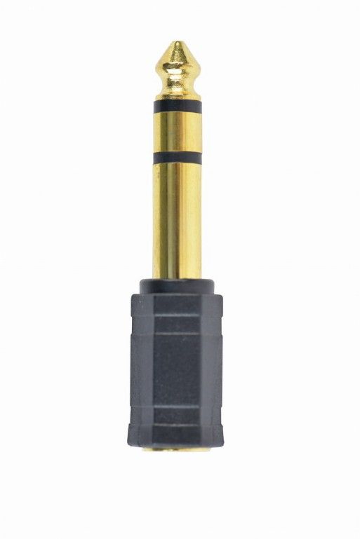 Gembird 6.35 mm to 3.5 mm audio adapter plug