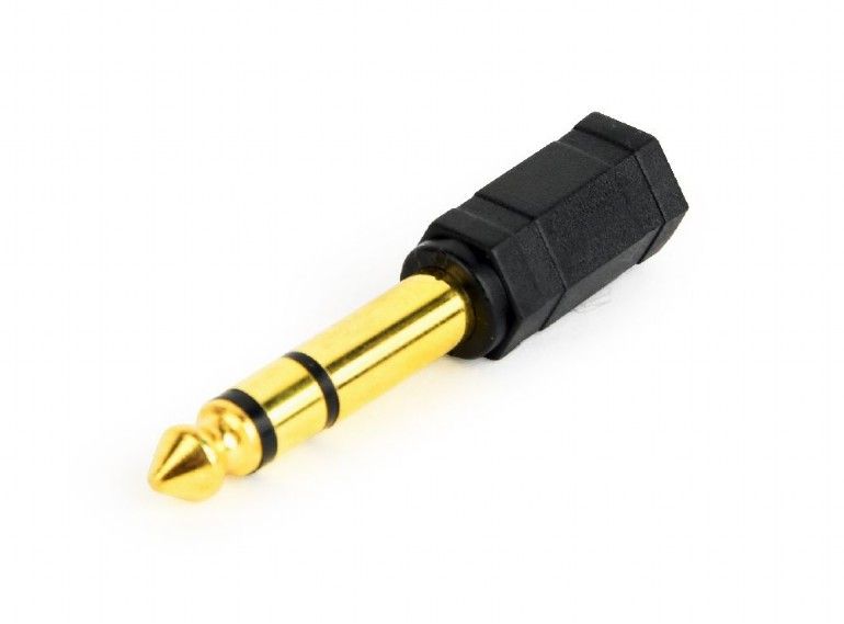 Gembird 6.35 mm to 3.5 mm audio adapter plug