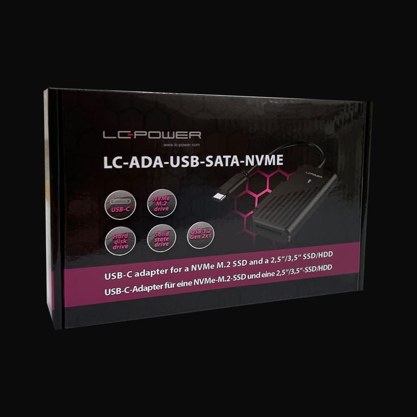 LC Power LC-ADA-USB-SATA-NVMe