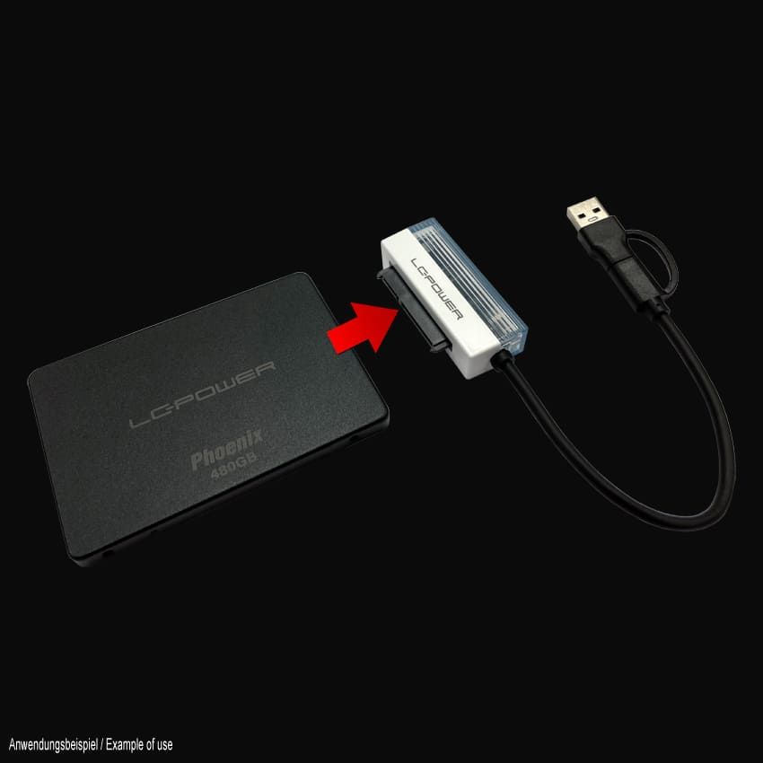 LC Power LC-ADA-USB-SATA-25