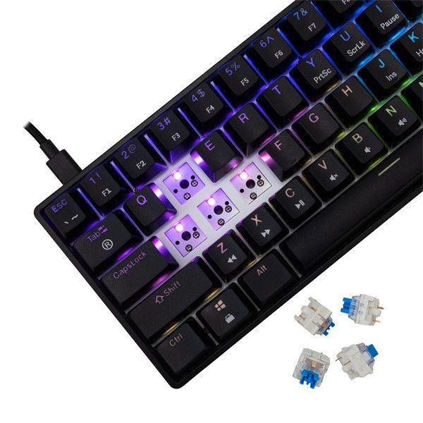 White Shark Shinobi 2 Gaming Keyboard Black HU