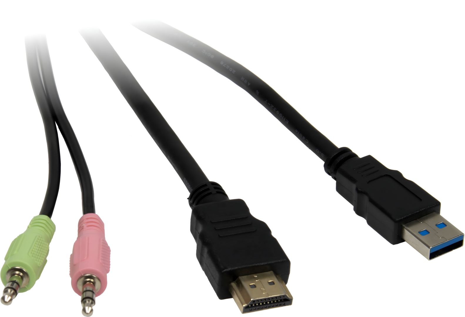 Inter-Tech IPC KVM Switch AC-41HUS HDMI 4K@60Hz