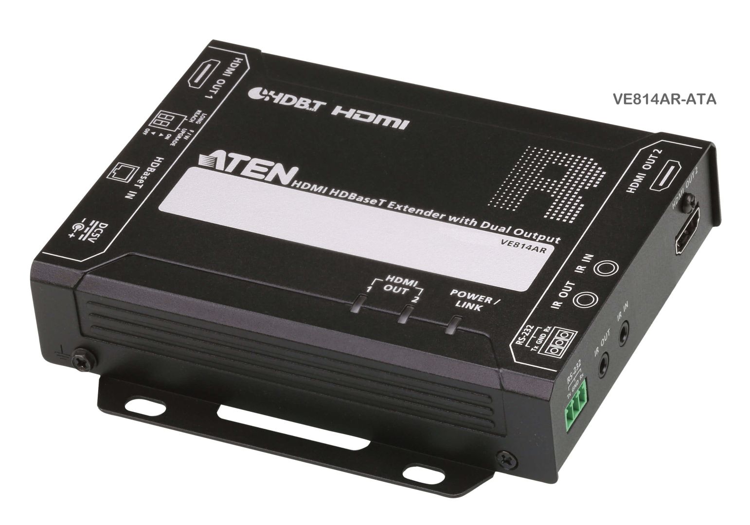 ATEN VE814AR HDMI HDBaseT Receiver with Dual Output (4K@100m) (HDBaseT Class A)