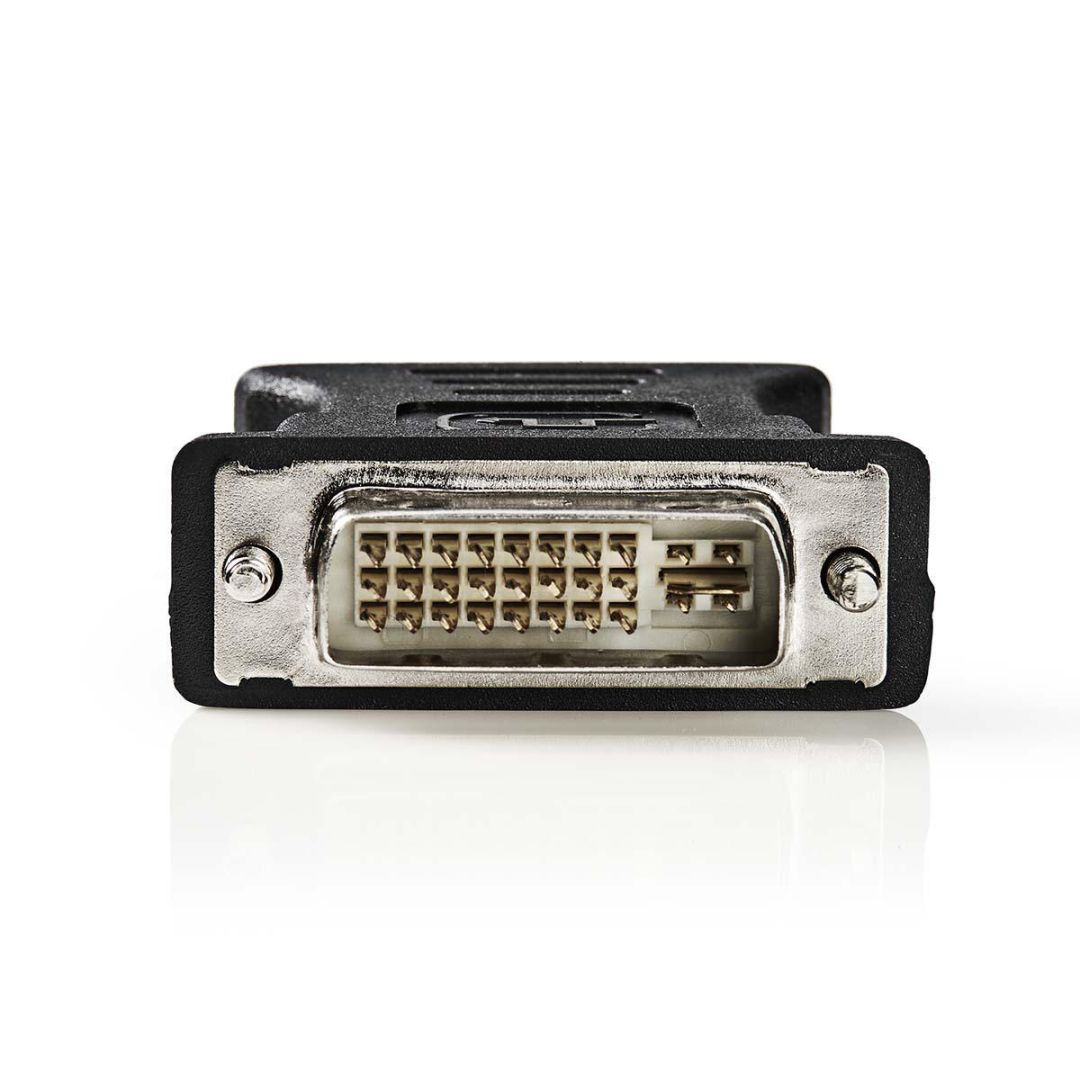 Nedis DVI-I 24+5-Pin Male - VGA Female Black