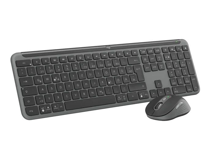 Logitech MK950 Signature Slim Wireless Bluetooth Keyboard Combo for Business Graphite DE