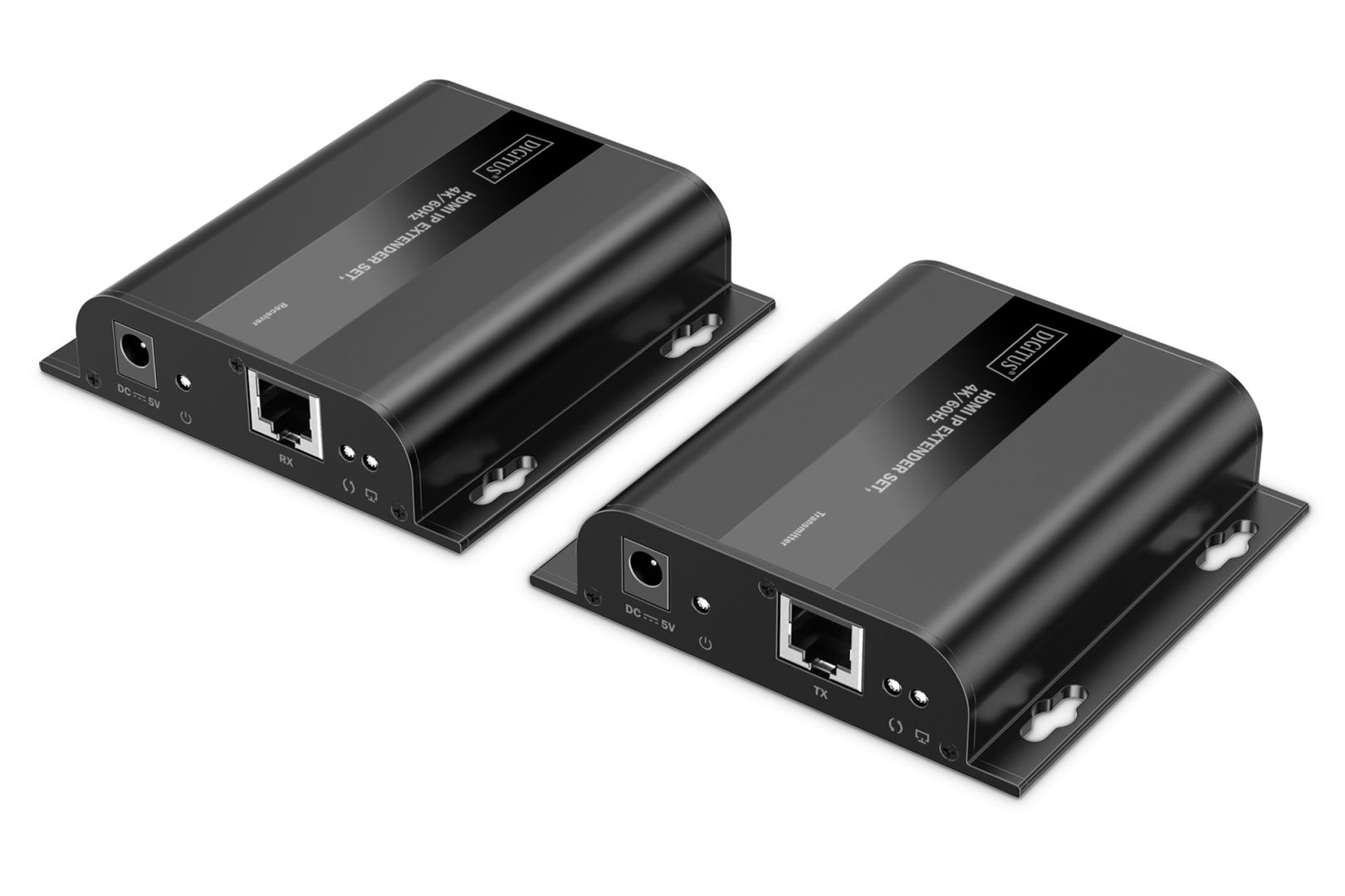 Digitus HDMI IP Extender Set 4K/60Hz Black