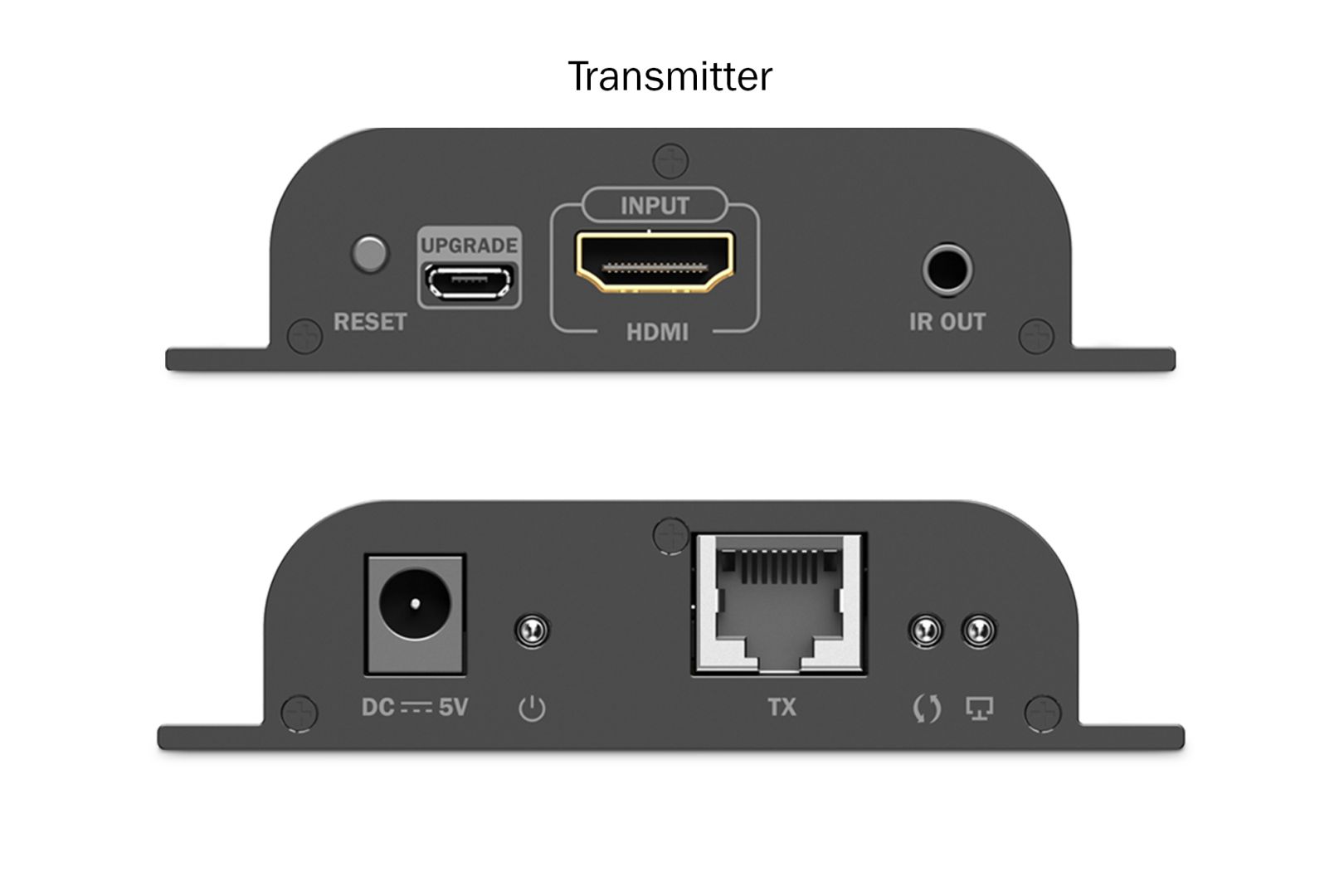 Digitus HDMI IP Extender Set 4K/60Hz Black