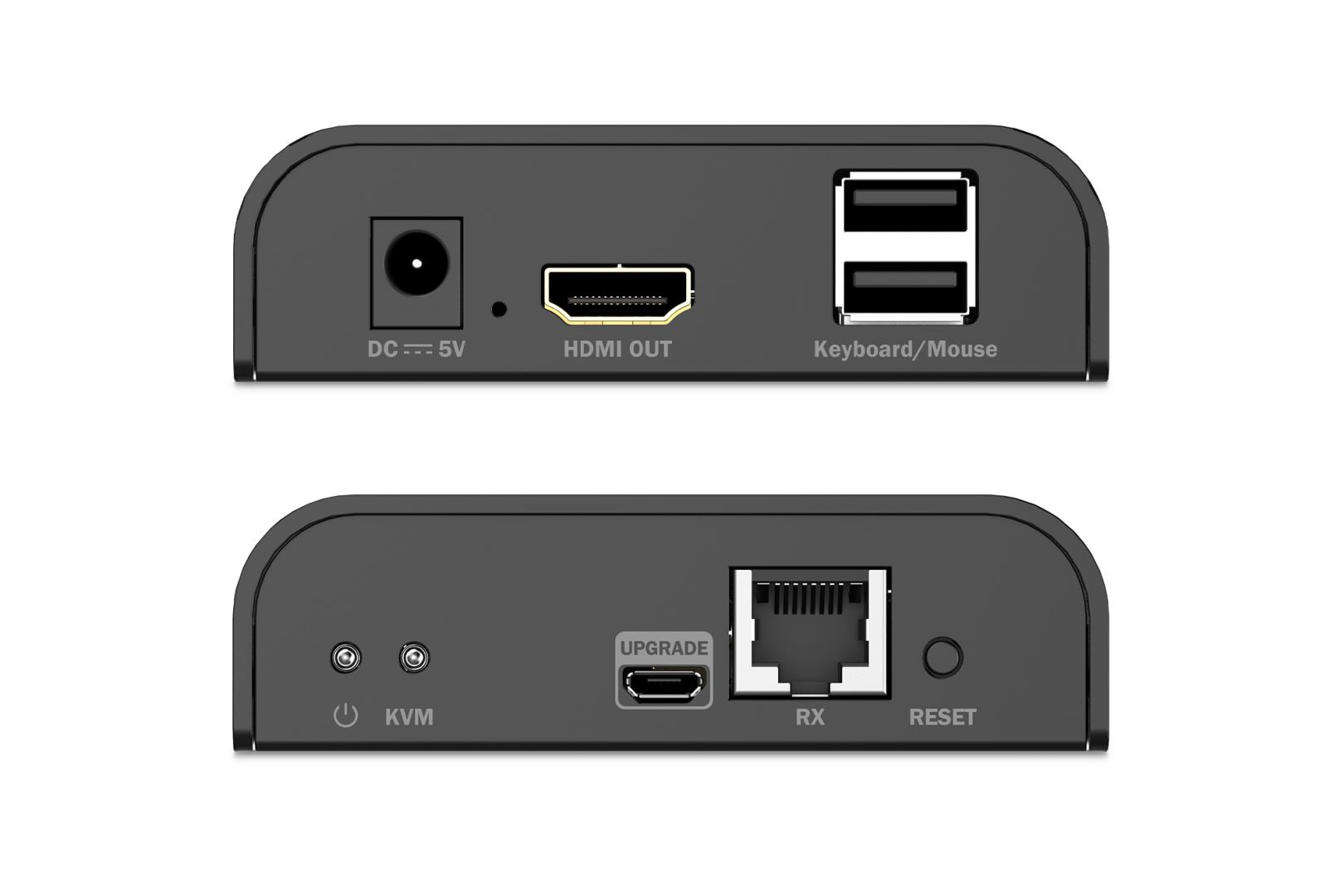 Digitus HDMI KVM IP Receiver 4K/60Hz Black